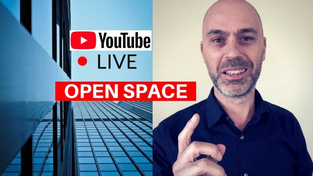 Open Space, Live stream di Carlo Pagliai – 31 ottobre 2018 ore 9.00