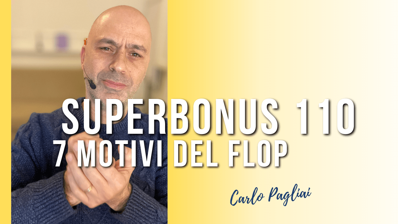 Superbonus 110, sette motivi del flop
