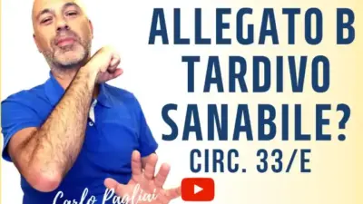 allegato b tardivo sismabonus