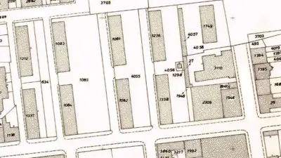 mappa catastale edifici quartiere ina casa