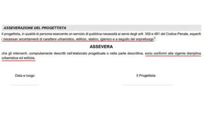 asseverazione CILAS