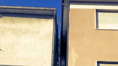 intercapedine tra edifici residenziali