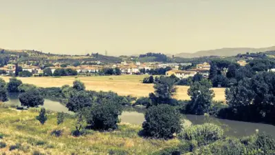 veduta paesaggistica del fiume Arno ad Empoli