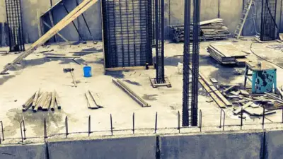 cantiere opere strutturali