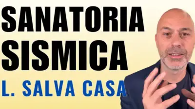 sanatoria sismica salva casa