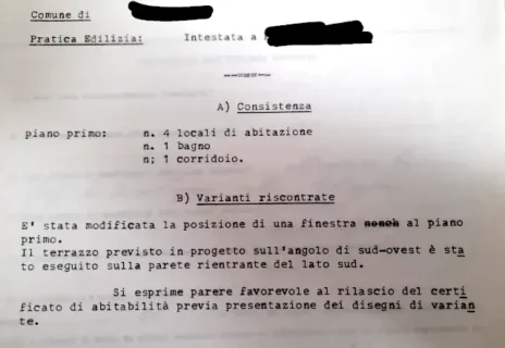 Agibilità sanante