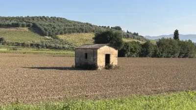 edificio agricolo isolato campagna