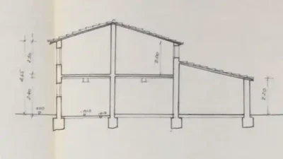 sezione edificio