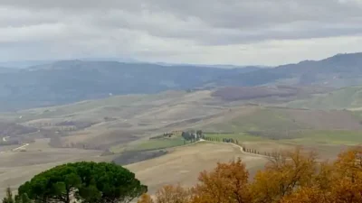 paesaggio toscana val d'Orcia