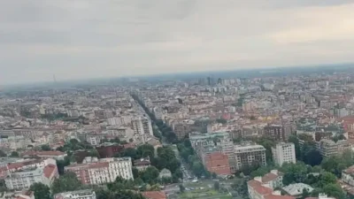 panoramica città milano