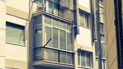 veranda immobile facciata