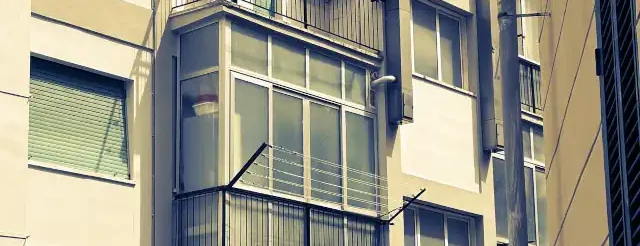 veranda immobile facciata