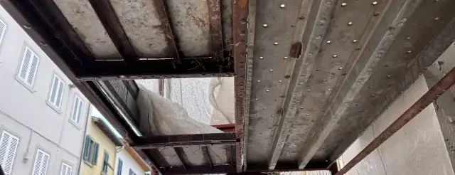 ponteggio da cantiere