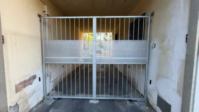 cancellata ingresso garage autorimessa portico tunnel