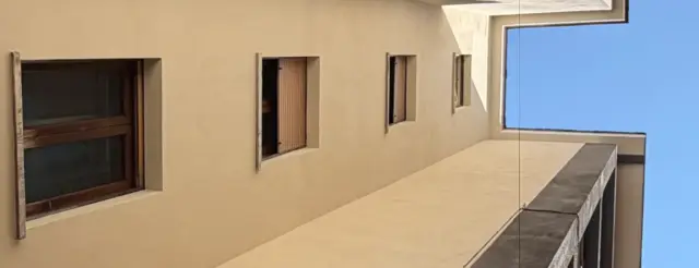 prospettiva facciata condominio centro
