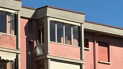 veranda costruita in facciata su balcone