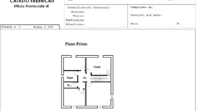 planimetria catastale estratto